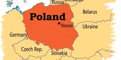Πολωνία κεφαλαίου χάρτης